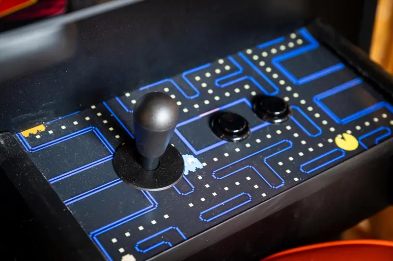 Close-up of the multicade control panel in the loft